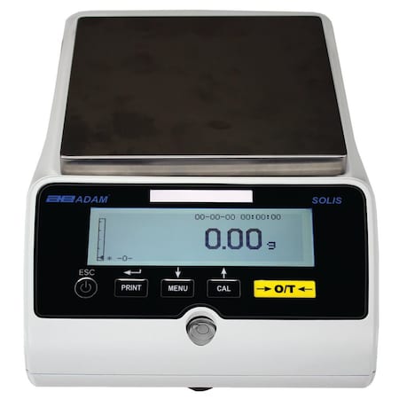Adam Equipment Precision Balance, 3 Place, 6200g/.01g STB6202E